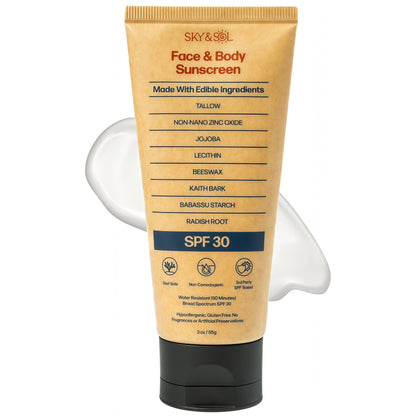 Sky and Sol Face & Body Sunscreen